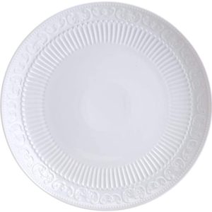 TRAVESSA DE PORCELANA NEW BONE ANGEL BRANCO 30CM