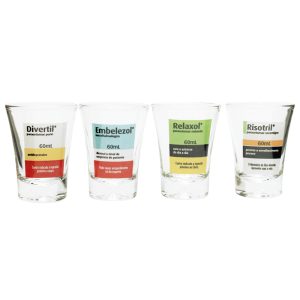 COPOS DE DOSE KIT 4UN REMÉDIOS BRASFOOT