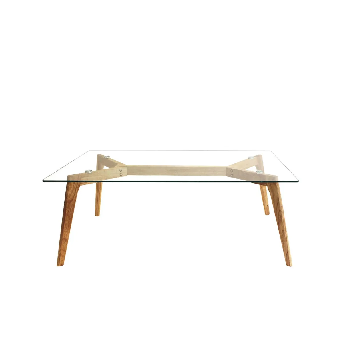 Mesa de Apoio com Tampo de Vidro Rectangular - Image 2