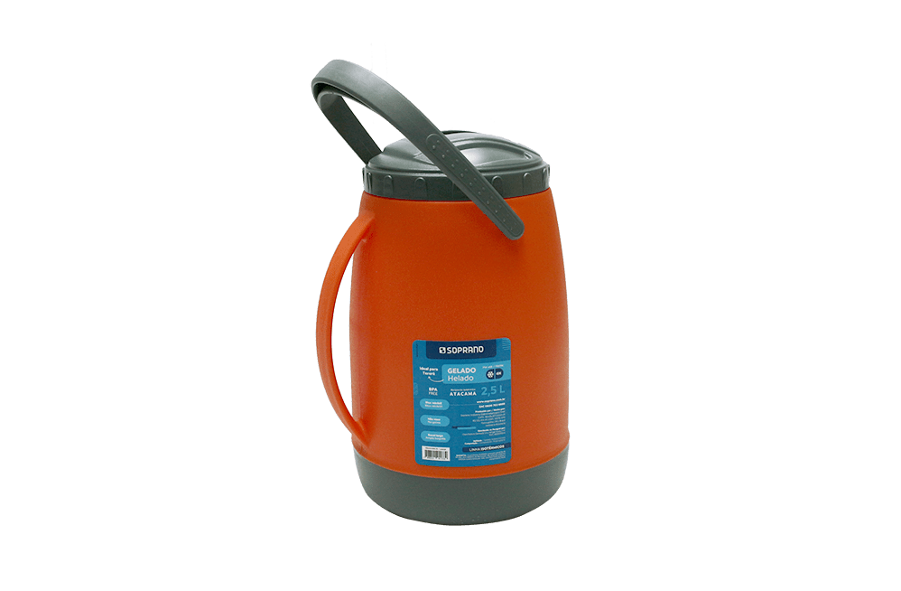 RECIPIENTE ISOTERMICO ATACA 2,5L LARANJA - Image 2