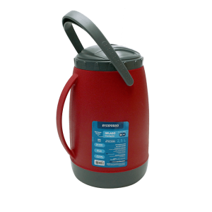 GARRAFA ISOTERMICA ATACAMA 2,5L VERMELHA