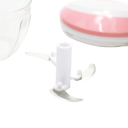 PROCESSADOR DE ALIMENTOS MANUAL ROSA 500ML - Image 5